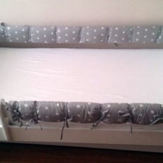 Ochraniacz na barierki łóżeczka